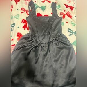 NWT wild fable corset style satin dress